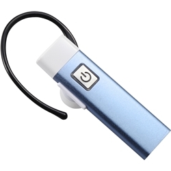 【クリックでお店のこの商品のページへ】Bluetooth2.1＋EDR対応ヘッドセット/カナルタイプ/ブルー LBT-MPHS02BU