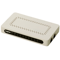 【クリックでお店のこの商品のページへ】Gigaスイッチングハブ/8ポート/電源外付/超小型 LAN-GSW08/PSW