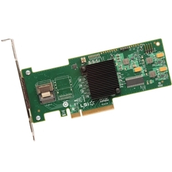 【クリックで詳細表示】MegaRAID PCI Express対応 内部4ポート 6Gb/s SATA＋SAS RAIDコントローラー(LSI00199) MegaRAID SAS 9240-4i SGL