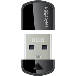 【クリックでお店のこの商品のページへ】Backup Echo ZXシリーズ USBメモリ 8GB LEHZX8GBBCJP