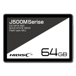HIDISC 2.5inch SATA SSD MLC 64GB HDJ500M-64SSD Bulk