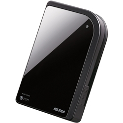 【クリックで詳細表示】ウイルスチェック/ハードウェア暗号化/耐衝撃機能 USB2.0用 ポータブルHDD 500GB HDS-PXV500U2J