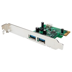 【クリックで詳細表示】PCI Express x1用 USB3.0＆2.0 増設インターフェースボード 2ポート搭載モデル IFC-PCIE2U3S2