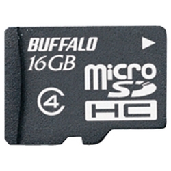 【クリックで詳細表示】防水仕様 Class4対応 microSDHCカード 16GB RMSD-BS16GB