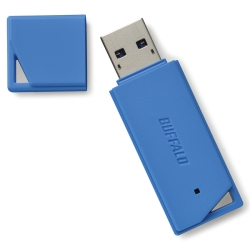 USB3.1(Gen1)/USB3.0Ή USB[ o[f 64GB u[ RUF3-K64GB-BL