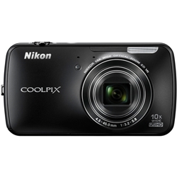 【クリックで詳細表示】デジタルカメラ COOLPIX S800c ブラック COOLPIXS800CBK