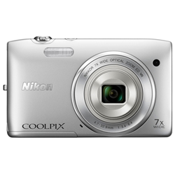【クリックで詳細表示】デジタルカメラ COOLPIX S3500 クリスタルシルバー COOLPIXS3500SL
