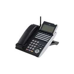 【クリックでお店のこの商品のページへ】24ボタンカールコードレスデジタル多機能電話機(黒) DTL-24BT-1D(BK)TEL