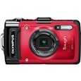 【クリックでお店のこの商品のページへ】デジタルカメラ STYLUS TG-2 Tough (レッド) 1200万画素 光学4倍ズーム TG-2 RED