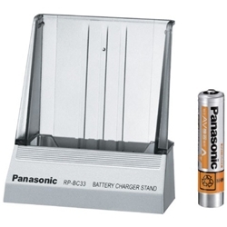 【クリックで詳細表示】バッテリーチャージャーキット (シルバー) RP-BC33-S