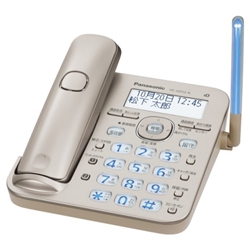 【クリックでお店のこの商品のページへ】コードレス電話機 (シャンパンゴールド) VE-GD53D-N