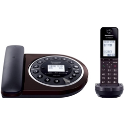 【クリックでお店のこの商品のページへ】コードレス電話機(子機1台付き)(ブラウン) VE-GDF61DL-T