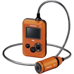 【クリックでお店のこの商品のページへ】ウェアラブルカメラ (オレンジ) HX-A500-D