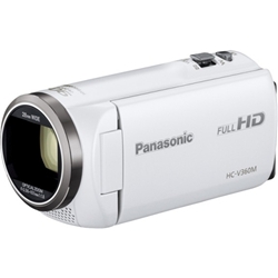 【クリックでお店のこの商品のページへ】デジタルハイビジョンビデオカメラ (ホワイト) HC-V360M-W