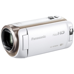 【クリックでお店のこの商品のページへ】デジタルハイビジョンビデオカメラ (ホワイト) HC-W580M-W