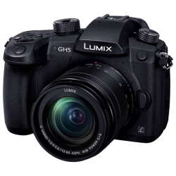 【クリックで詳細表示】デジタル一眼カメラ LUMIX GH5 レンズキット (ブラック) DC-GH5M-K
