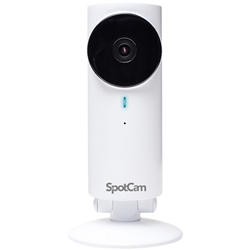 【クリックで詳細表示】SpotCam クラウド録画対応 暗視撮影 HD画素 ネットワークカメラ SpotCam-HD