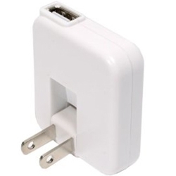 【クリックで詳細表示】USB ACアダプター ホワイト PAC-1200WH