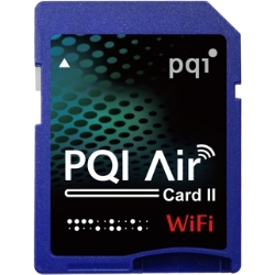 PQI JAPAN WiFiメモリカード Air Card II (microSDHC Class10 16GB同梱) 6W65-016GR1A1A