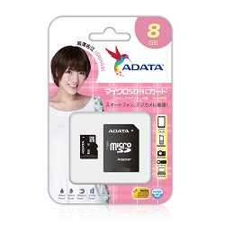 【クリックで詳細表示】microSDHCカード SNH48 宮澤佐江パッケージバージョン 8GB Class4 AUSDH8GCL4-RA1-M