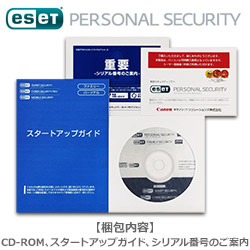 ESET パーソナル セキュリティ 1年1ライセンス 簡易パッケージ版