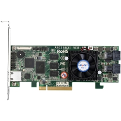 SAS/SATA RAIDJ[h 8|[g PCIe3.0AOn-Board Cache 2GB 2x SFF-8643 ARC-1883i