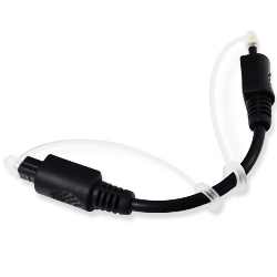 【クリックで詳細表示】AKシリーズ用光ミニケーブル AK-OPTICAL01-BLK