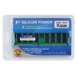 【クリックで詳細表示】メモリモジュール 184Pin U-DIMM DDR400(PC3200) 1GB ブリスターパッケージ SP001GBLDU400O02