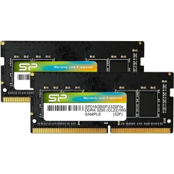 W[ 260pin DDR4-3200 PC4-25600 CL22 1.2V Non-ECC SODIMM 16GB×2g SP032GBSFU320F22