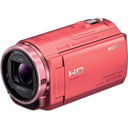 【クリックで詳細表示】デジタルHDビデオカメラレコーダー Handycam CX535 ピンク HDR-CX535/P