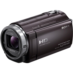 【クリックで詳細表示】デジタルHDビデオカメラレコーダー Handycam CX535 ブラウン HDR-CX535/T