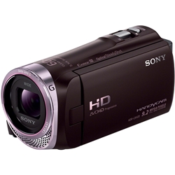 【クリックで詳細表示】デジタルHDビデオカメラレコーダー Handycam CX420 ブラウン HDR-CX420/T