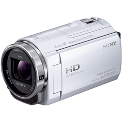 【クリックで詳細表示】デジタルHDビデオカメラレコーダー Handycam CX535 ホワイト HDR-CX535/W