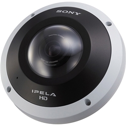【クリックで詳細表示】ネットワークカメラ ドーム型 360度全方位5メガピクセルCMOSイメージセンサー SNC-HM662