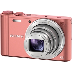 【クリックでお店のこの商品のページへ】デジタルスチルカメラ Cyber-shot WX350 (1820万画素CMOS/光学x20) ピンク DSC-WX350/P