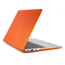 【クリックで詳細表示】MacBook Air 11＂ SeeThru Satin Case - Clementine (Orange) SPK-MBA11-SEESAT-CMT