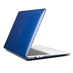 【クリックで詳細表示】MacBook Air 13＂ SeeThru Case - Cobalt (Blue) SPK-MBA13-SEE-CBT