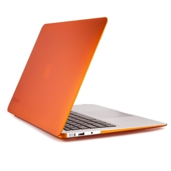 【クリックでお店のこの商品のページへ】MacBook Air 13＂ SeeThru Satin Case - Clementine (Orange) SPK-MBA13-SEESAT-CMT