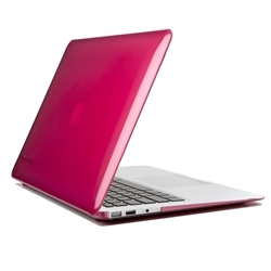 【クリックでお店のこの商品のページへ】MacBook Air 13＂ SeeThru Case - Raspberry SPK-MBA13-SEE-RSB