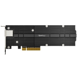 M.2 NVMe & 10GbE Combo Adapter Card (PCIe 3.0 x8) E10M20-T1