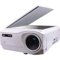 【クリックでお店のこの商品のページへ】ドキュメントプロジェクター 2900lm XGA 6.1kg DLP方式 書画カメラ搭載 AD-2000X