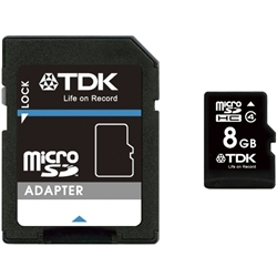 【クリックでお店のこの商品のページへ】microSDHCメモリーカード Class4準拠モデル 8GB T-MCSDHC8GB4