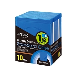 【クリックで詳細表示】BDサイズケース 1枚収納タイプ 10枚パック CASE-BDB10A