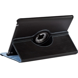 【クリックで詳細表示】iPad2用スタンド型ケース 360度回転(ブラック) THZ045AP