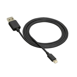 【クリックでお店のこの商品のページへ】【MFI APPLE認証】Lightning USBケーブル 1m ブラック ESLC1BK