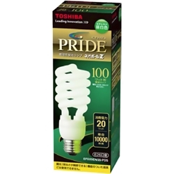 【クリックでお店のこの商品のページへ】電球型蛍光ランプ ネオボールZ PRIDE 電球100WタイプD形 昼白色 EFD25EN/20-PDS