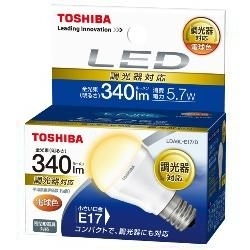 【クリックでお店のこの商品のページへ】LEDランプ E-CORE (ミニクリプトン形5.7W) 調光器対応モデル 電球色 LDA6L-E17/D