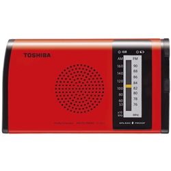 【クリックでお店のこの商品のページへ】防水形充電ラジオ (レッド) TY-JR50(R)