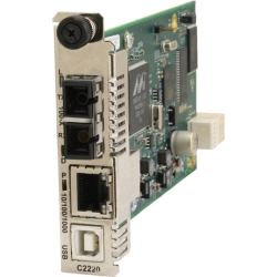 【クリックで詳細表示】100Base-FX/10/100/1000Base-T(RJ-45)/SC/マルチモード/1300nm/2km C2220-1013