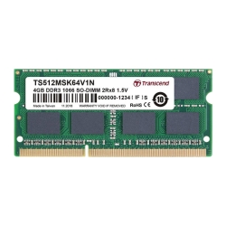 4GB DDR3 1066 SO-DIMM 2Rx8 256Mx8 CL7 1.5V TS512MSK64V1N